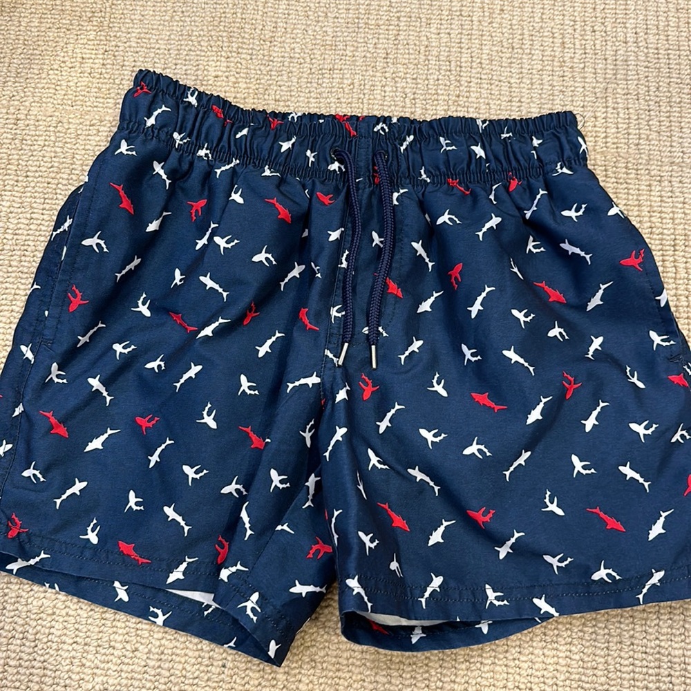 Men’s bathing suit with sharks size xs